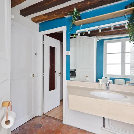 Musee Du Louvre 5 Luxurious Apartment 1Br-6P Free Netflix-3